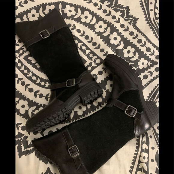 merrell womens black boots